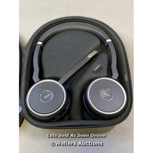 9544 - JABRA HEADSET MODEL HSC040W INCL. CASE