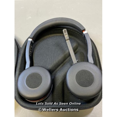 9544 - JABRA HEADSET MODEL HSC040W INCL. CASE