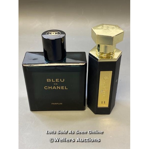 9635 - X1 CHANEL BLEU DE CHANEL PARFUM 150ML AND X1 REEF 11 PARFUM 50ML