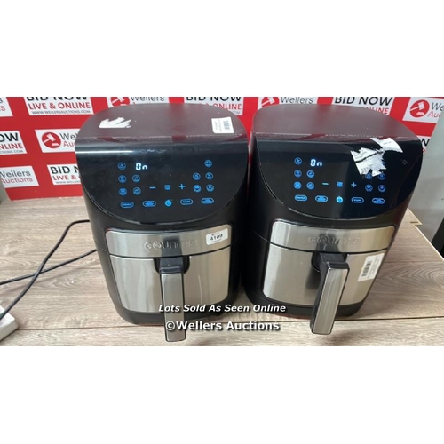 2168 - 2X GOURMIA 6.7L DIGITIAL AIR FRYER / PRE-SET 10 ONE-TOUCH COOKING FUNCTIONS / FRYFORCE 360� TECHNOLO... 