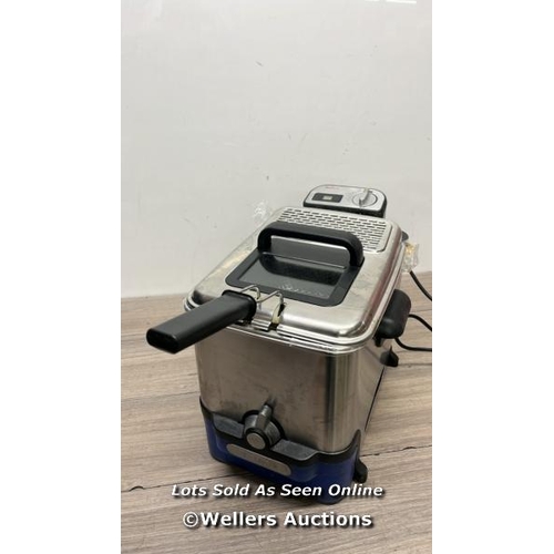 2019 - TEFAL OLEOCLEAN PRO DEEP FRYER FR804140 / NO POWER, SIGNS OF USE / D19