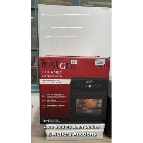 2144 - INSTANT 13L GOURMET AIR FRYER OVEN / SIGNS OF USE / A25