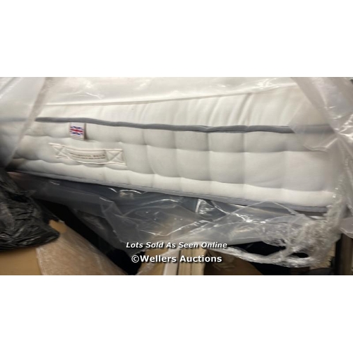 2175 - MILLBROOK BEDS NATURAL 3000 POCKET MATTRESS, DOUBLE / APPEARS NEW