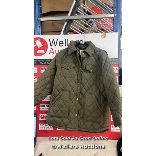 2983 - LADIES NEW WEATHERPROOF ROLL SLEEVE COAT / L