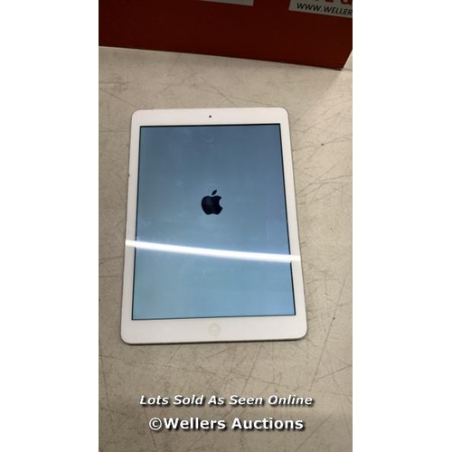 3440 - APPLE IPAD - 1ST GEN / A1475 / 16GB / SERIAL: DMPM84XXF4YH / I-CLOUD (ACTIVATION) LOCKED/ RESTORED T... 