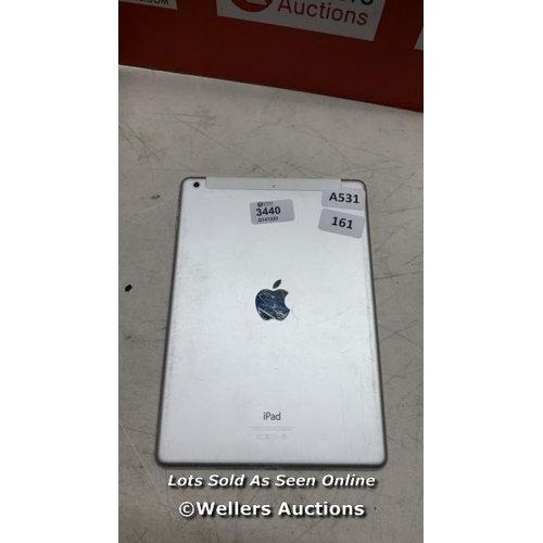 3440 - APPLE IPAD - 1ST GEN / A1475 / 16GB / SERIAL: DMPM84XXF4YH / I-CLOUD (ACTIVATION) LOCKED/ RESTORED T... 