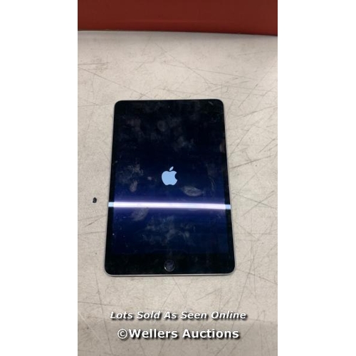 3443 - APPLE IPAD MINI 4 / A1538 / 16GB / SERIAL: F9FRF58VGHK9 / I-CLOUD (ACTIVATION) LOCKED/ RESTORED TO F... 