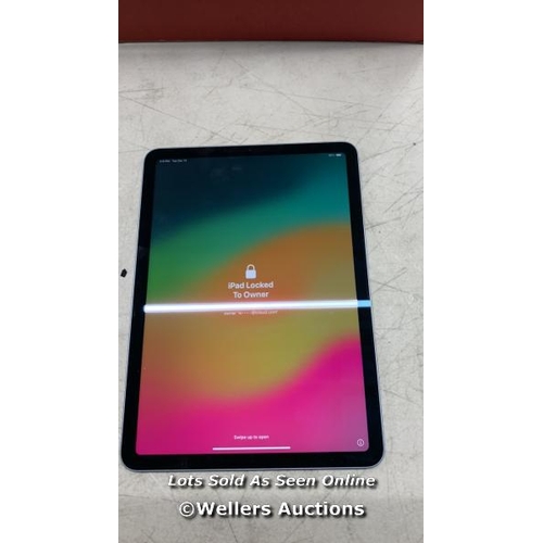 3447 - APPLE IPAD AIR (2020) 4TH GEN / A2316 / 64GB / SERIAL: GG7DPSX9Q16Q / I-CLOUD (ACTIVATION) LOCKED/ R... 