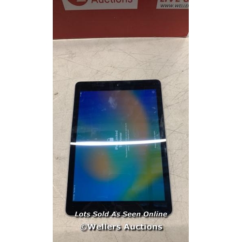 3464 - APPLE IPAD - 5TH GEN / A1822 / 128GB / SERIAL: F9FTV54SHLFD / I-CLOUD (ACTIVATION) LOCKED/ RESTORED ... 