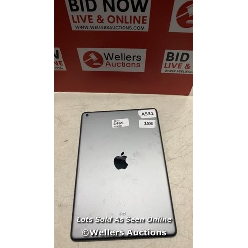 3465 - APPLE IPAD 10.2'' 9TH GEN (2021) / A2602 / 64GB / SERIAL: G5975VWGYX / I-CLOUD (ACTIVATION) LOCKED/ ... 