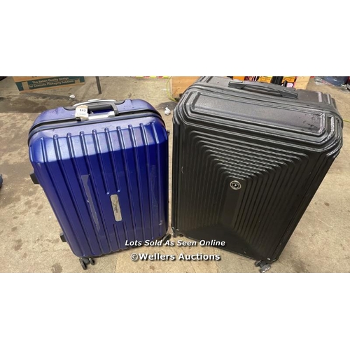 3474 - X2 PRE-OWNED LUGGAGES INCL. PRESIDENT