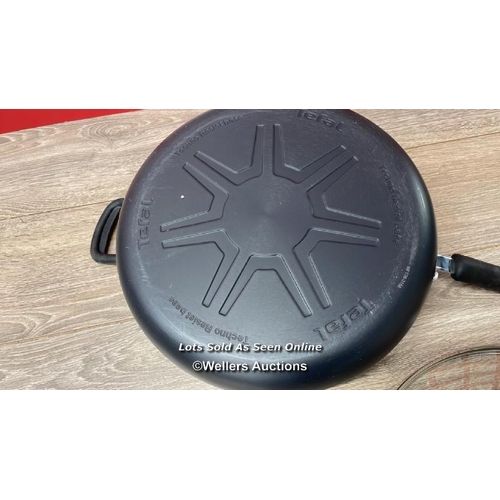 4026 - TEFAL DEEP SAUTE PAN 4.7L / MINIMAL SIGNS OF USE