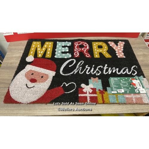 4040 - CHRISTMAS MAT (60 X 90CM) / SIGNS OF USE