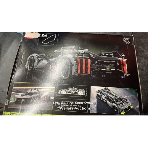 4120 - LEGO TECHNIC PEUGEOT 9X8 24H LE MANS HYBRID HYPERCAR - MODEL 42156 / NEW IN SEALED BOX