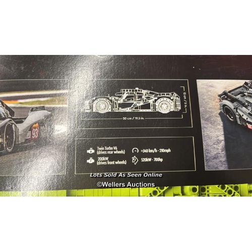 4120 - LEGO TECHNIC PEUGEOT 9X8 24H LE MANS HYBRID HYPERCAR - MODEL 42156 / NEW IN SEALED BOX