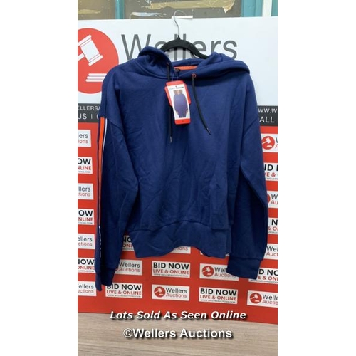 4265 - LADIES NAVY NEW DKNY SPORTS HOODY SIZE M