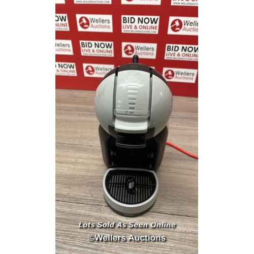 4306 - DOLCE GUSTO BY KRUPS MINI ME COFFEE MACHINE / POWERS UP, NOT FULLY TESTED, SIGNS OF USE