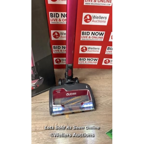 4323 - SHARK IZ251UKT CORDLESS VACUUM, POWERS UP WITH SUCTION, SIGNS OF USE P9