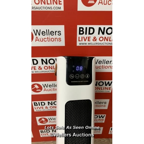 4329 - VYBRA NEATHEAT PORTABLE CERAMIC HEATER - VSCH01 / POWERS UP, NOT FULLY TESTED, MINIMAL SIGNS OF USE