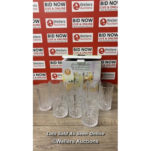 4344 - KING CRYSTAL GLASSWARE SET