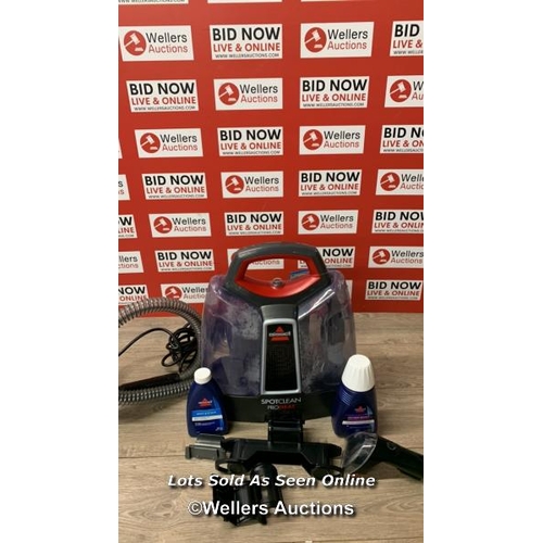 4390 - BISSELL SPOT CLEANER - 36981 / POWERS UP, NOT FULLY TESTED, MINIMAL SIGNS OF USE