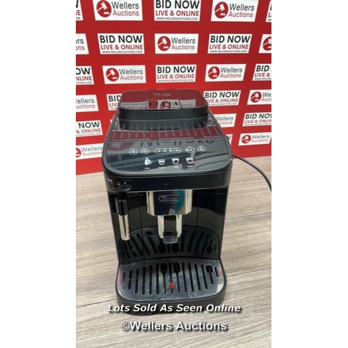 4407 - DE'LONGHI MAGNIFICA EVO BEAN TO CUP COFFEE MACHINE ECAM290.22.B / 4 COFFEE BASED ONE-TOUCH RECIPES /... 