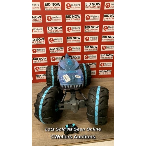 4456 - HOTWHEELS MONSTER TRUCKS 1:6 SCALE XL MEGA-WREX RC / GOOD WORKING ORDER AND LOTS OF FUN! MINIMAL SIG... 