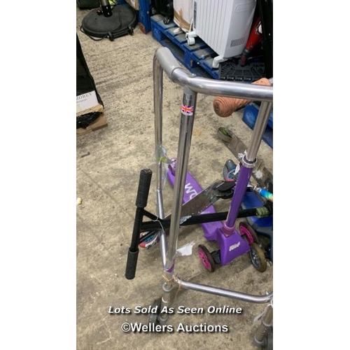 4485 - QTY OF PRE-OWNED SCOOTERS AND WALKING FRAME