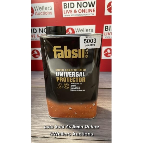 5003 - GRANGERS WATERPROOF FABSIL GOLD SILICONE CONCENTRATE, BLACK, 1 LT UK