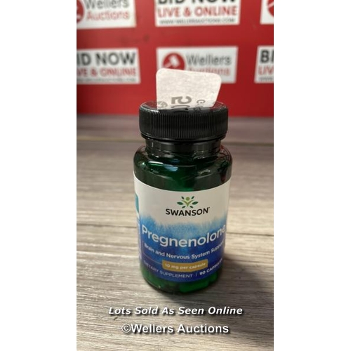 5007 - SWANSON PREGNENOLONE 10MG - 90 CAPS | BRAIN & NERVOUS SYSTEM SUPPORT / AN3