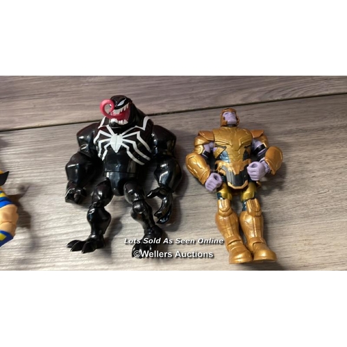 5028 - VENOMIZED HULK VENOM THOR THANOS WOLVERINE DISNEY STORE MARVEL TOY-BOX FIGURES