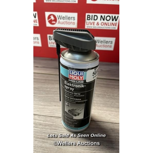 5032 - LIQUI MOLY PRO-LINE ELECTRONIC SPRAY CLEANS & MAINTAINS ELECTRICAL CONTACTS (6)