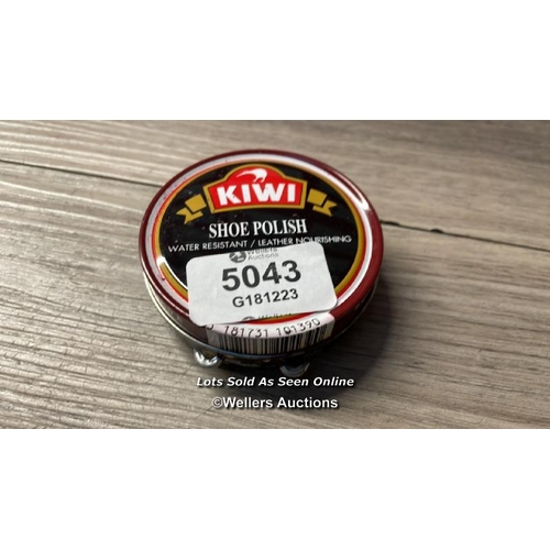 5043 - KIWI SHOE POLISH BURGUNDY 50ML / AN3