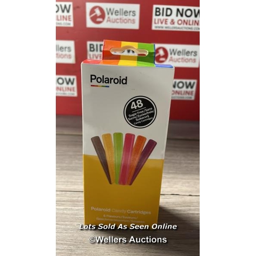 5078 - POLAROID 3D BOX 48 POLAROID MIXED FLAVOUR CANDY CARTRIDGES FOR 3D PEN EXP 08/23