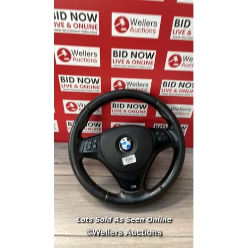 5088 - 2008 BMW 3 SERIES E90 M-SPORT STEERING WHEEL 7839075