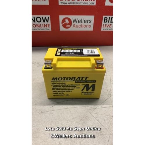 5095 - MOTOBATT SEALED BATTERY FITS HONDA NSR 250 R8N MC21 MBTX4U 1992