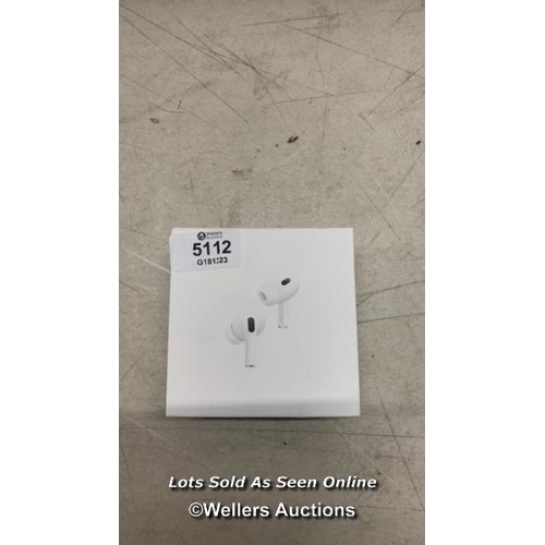 5112 - APPLE AIRPODS PRO 2ND GENERATION.