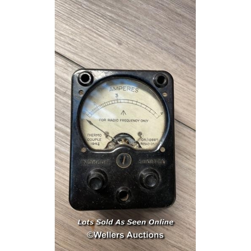 5119 - WW2 ARMY RADIO VOLT METER 1943 WIRELESS SETS WS18 WS38 R109 WS19 ZA7273