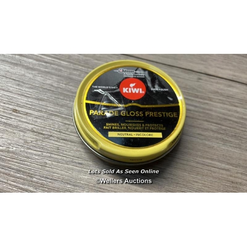 5131 - KIWI PARADE GLOSS PRESTIGE NEUTRAL SHOE POLISH HIGH GLOSS SHINER BOOT ARMY CADET