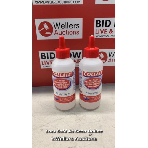 5133 - 2 X COLLALL ALL PURPOSE GLUE - PERFECT FOR ARTS, CRAFTS & DIY - 17.3 X 5 X 5 CM