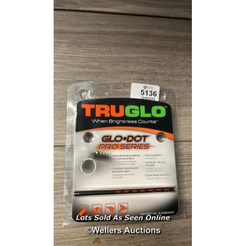 5136 - BISLEY TG104D GLO DOT UNIVERSAL PRO SERIES DUAL COLOUR BY TRUGLO  OTHER HUNTING / AN2