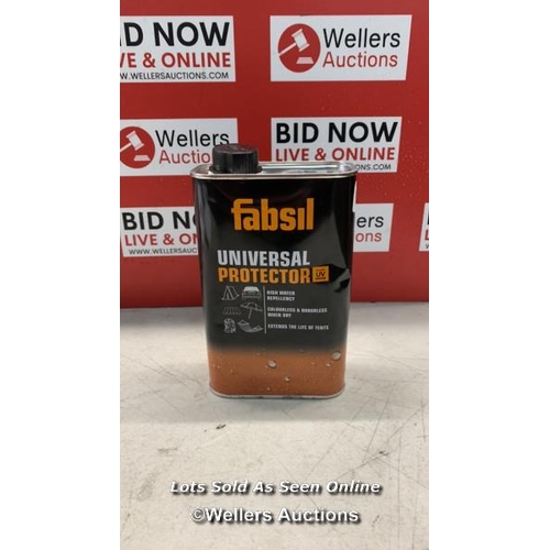 5172 - FABSIL UNIVERSAL 1 L TENT FABRIC CANVAS WATERPROOFER EXTRA STRENGTH SILICONE