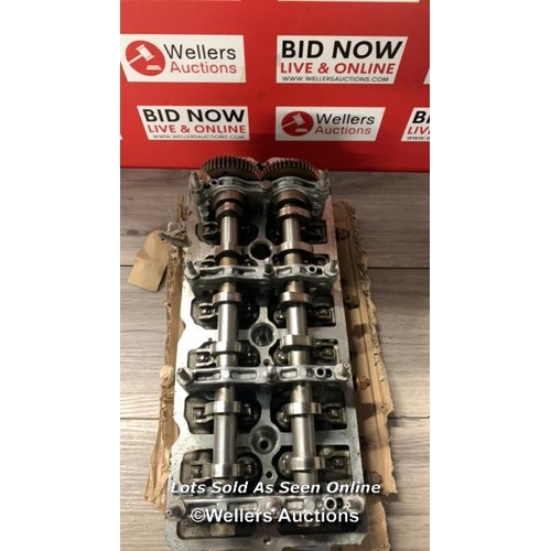 5185 - 2016 AUDI A7 3.0 TDI CZV. N/S LEFT CYLINDER HEAD   CAMSHAFTS 0593BP 49K