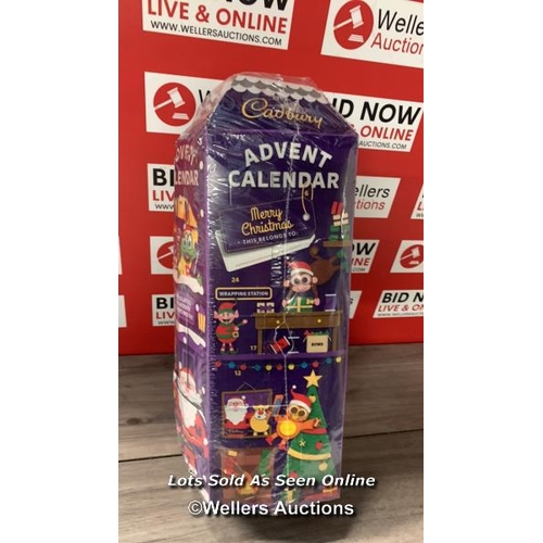 5186 - CADBURY 3D ADVENTSKALENDER MILCH MILCHSCHOKOLADE ADVENTSKALENDER 2023 312G