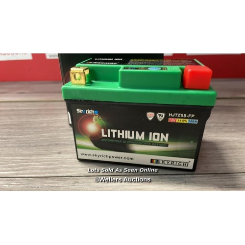 5226 - SKYRICH LITHIUM ION BATTERY HJTZ5S-FP-WI FITS HONDA CRF250X 2012