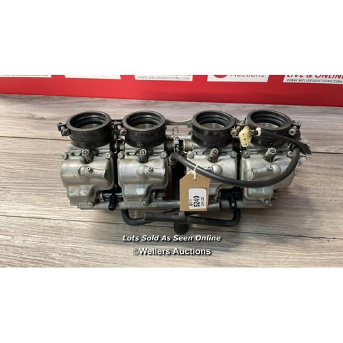 5240 - 1997-99  HONDA CBR1100 SUPER BLACKBIRD CARBURETTORS CARBS