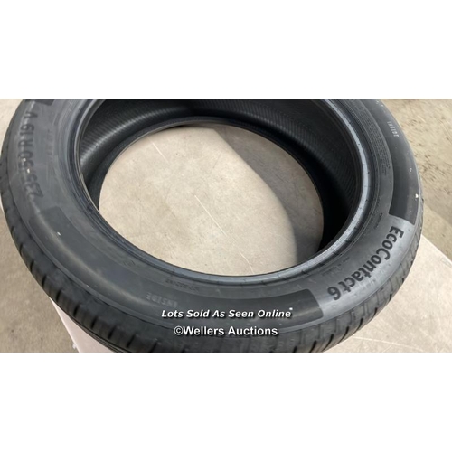 5279 - SINGLE 235/50 R19 99V CONTINENTAL ECO CONTACT 6 235 50 19 99V FULL TREAD