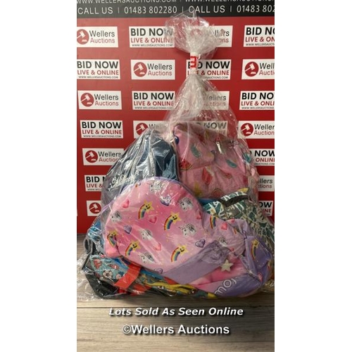 5368 - BAG OF CHILDRENS RUCKSACKS