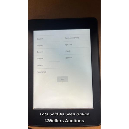 5459 - AMAZON KINDLE PAPERWHITE / DP75SDI / RESTORED TO FACTORY DEFAULTS