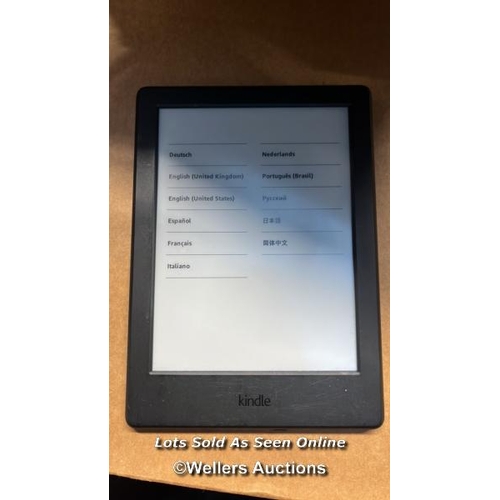 5461 - AMAZON KINDLE - 8TH GEN (2016) / SY69JL / RESTORED TO FACTORY DEFAULTS